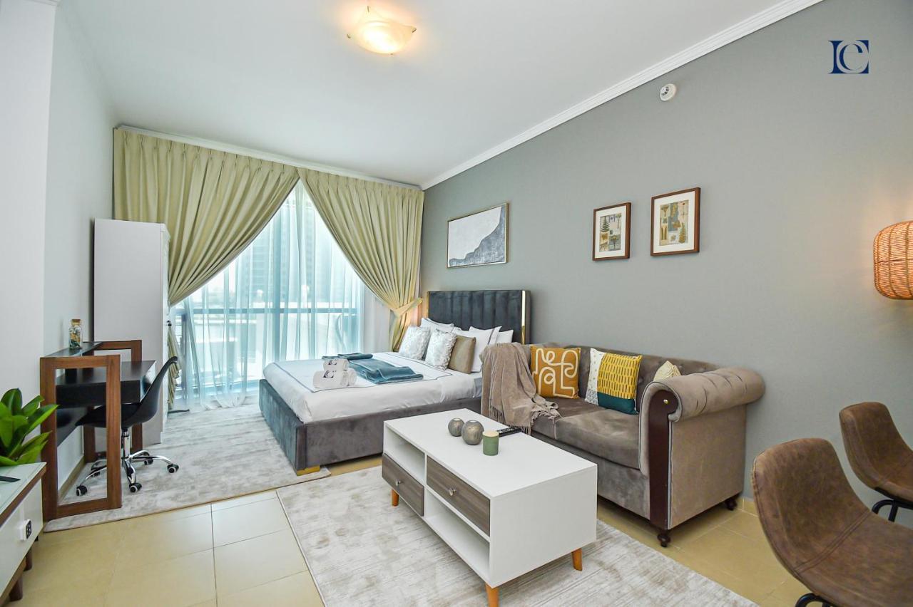 Luxury Escapes - Modern Studio Near Metro In X1 Tower Jlt Дубай Экстерьер фото