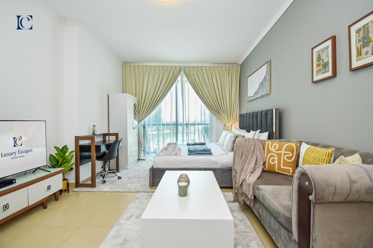 Luxury Escapes - Modern Studio Near Metro In X1 Tower Jlt Дубай Экстерьер фото
