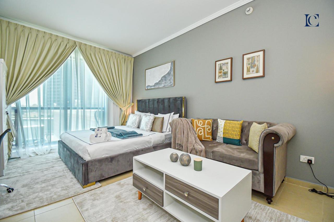 Luxury Escapes - Modern Studio Near Metro In X1 Tower Jlt Дубай Экстерьер фото