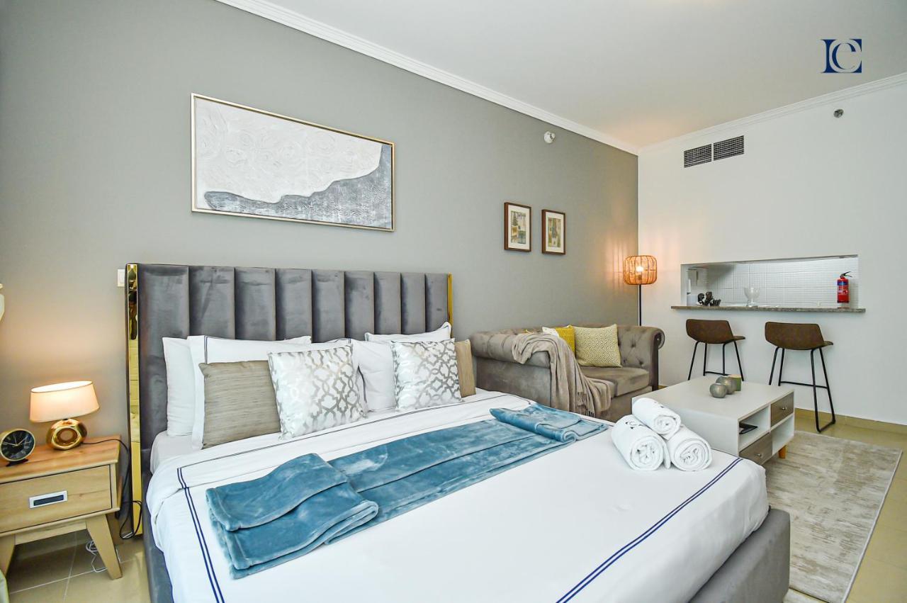 Luxury Escapes - Modern Studio Near Metro In X1 Tower Jlt Дубай Экстерьер фото
